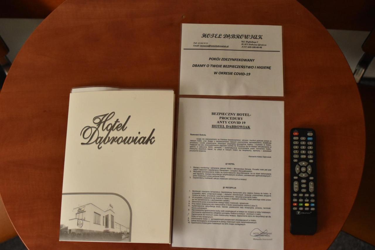 Hotel Dabrowiak Домброва-Гурнича Екстер'єр фото